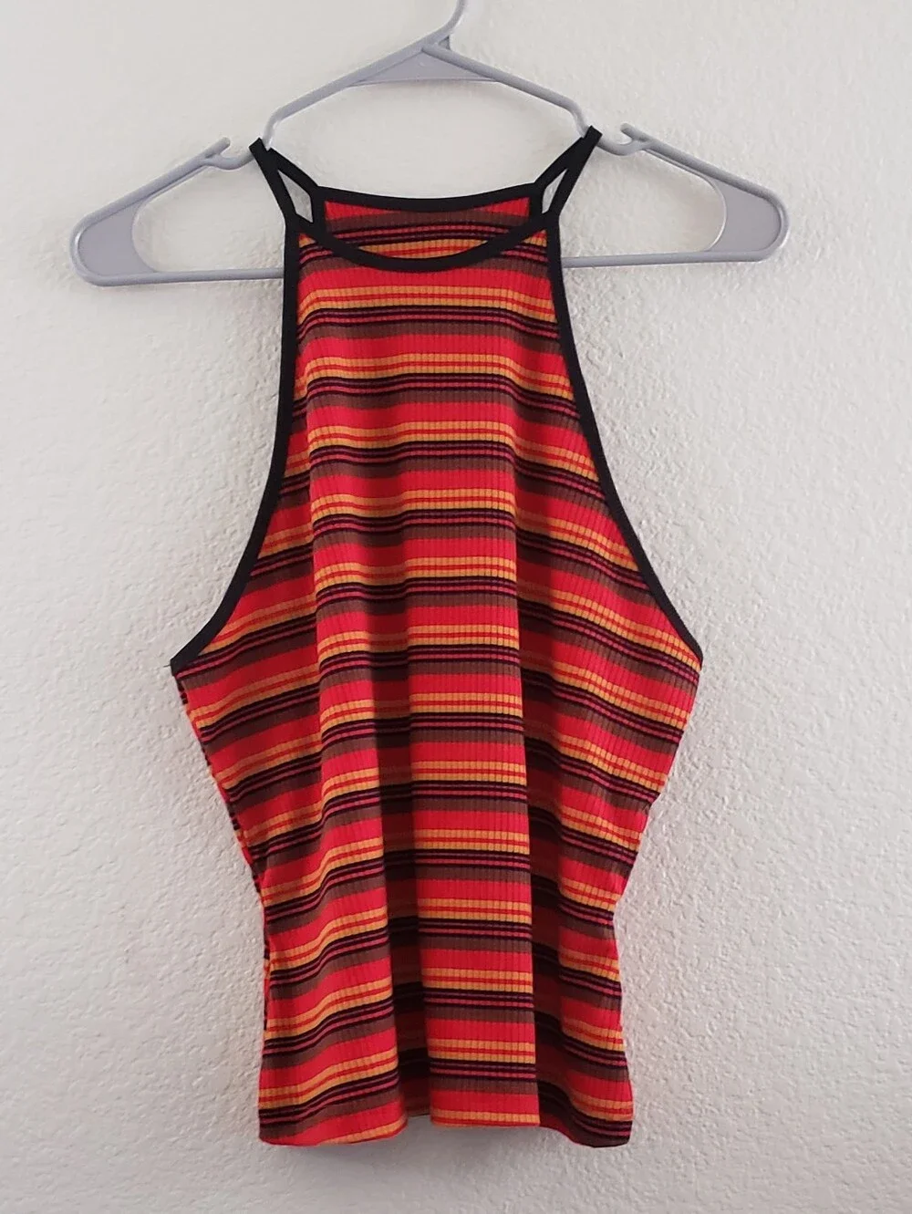 Red Halter Top - Picture 1 of 8